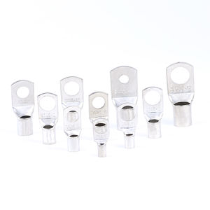 Batterie ronde Non isolée de Type anneau SC/JG, bornes à sertir pour Tube de terre en cuivre pour cosse de câble tubulaire kaluke 6awg haute tension - Product Image 1