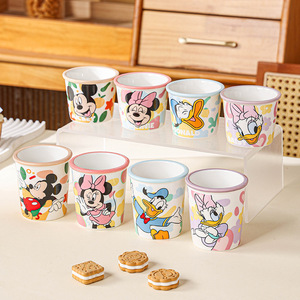 Juego de 4 Tazas con Asa de Mickey, Minnie, Pato <span class=keywords><strong>Donald</strong></span> y Daisy, Tazas de Cerámica para Helado, Tazones Lindos para Postre para Niños, Venta al Por Mayor - Product Image 2