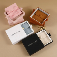 Boîte à bijoux en papier personnalisée en petite série, boîte à bijoux en papier, emballage de bijoux, boîte à bijoux personnalisée