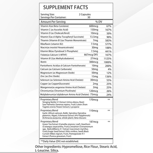 男性用マルチビタミンカプセル（ビタミンB12、ビタミンA、ビオチン、マグネシウム配合）人気販売中！エネルギー増強のための栄養補助食品 - Product Image 2