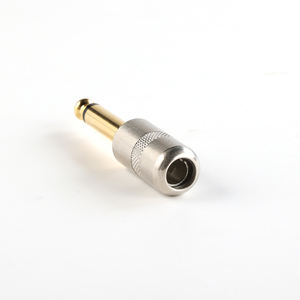 6.35 मिमी निकल गोल्ड प्लेटेड पुरुष मोनो स्टीरियो सॉकेट धातु ऑडियो कनवर्टर प्लग जैक कनेक्टर - Product Image 5