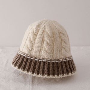 Chapeau en tricot personnalisé pour l'hiver, bonnet en crochet pour enfants, chapeau bob pour garçon et fille de 5 à 8 ans - Product Image 2