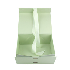 Wholesale Custom Made Heavy-Duty High-End Foldable Magnetic <b>Paper</b> Rigid Gift Box Flat <b>Pack</b> Recyclable Cosmetic Jewelry Apparel - Product Image 6