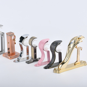 Thương hiệu mới có thể điều chỉnh sắt Kính thiên văn Rèm ray PVC treo tường Rèm que cực và phụ kiện - Product Image 5