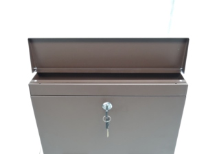 กล่องไฟฟ้าโลหะกันน้ำ Hubuy รุ่นปี 2026 กล่องแผงไฟฟ้า กล่องจดหมายโลหะ สำหรับตู้เก็บเงิน - Product Image 1