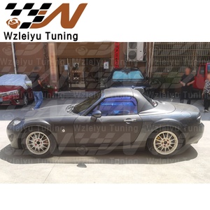 Kit carrosserie complet style OEM en fibre de carbone et fibre de verre pour <span class=keywords><strong>Mazda</strong></span> <span class=keywords><strong>Miata</strong></span> MX5 NC1, comprenant pare-chocs, ailes, jupes latérales, toit rigide et spoiler de coffre - Product Image 4