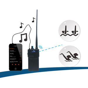 Sistema de <span class=keywords><strong>Entrenamiento</strong></span> de Natación para Natación <span class=keywords><strong>Sincronizada</strong></span> H900C 1 Transmisor FM H912C Juego de Tapones para los Oídos con Clip Nasal de Conducción Ósea Subacuática - Product Image 3