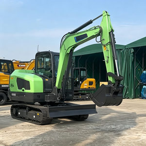Excavatrice électrique haute performance XE60EV 6 tonnes, puissante machine sur chenilles à batterie pour la construction et l'aménagement paysager - Product Image 3