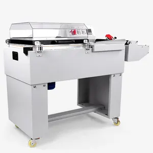 Commercial Small 2 In 1 Plastic Film Sealing Cutting Packaging Shrink Wrapping Machine