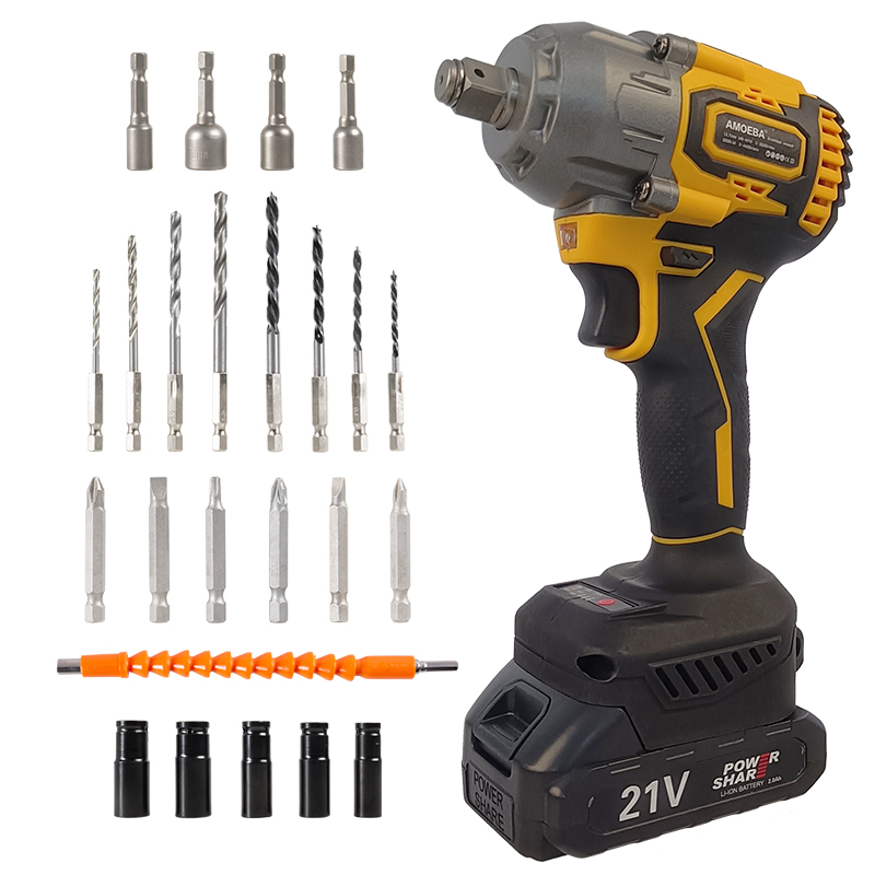 Ударный гайковерт 20 в по цене производителя Китай, динамометрический электрический гайковерт, набор электроинструментов