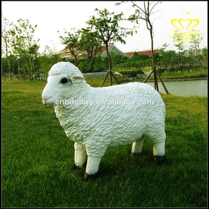 Ngoài Trời Đường Phố Vườn Nhựa Thủ Công Mỹ Nghệ Thanh Lịch Sợi Thủy Tinh Anime Cừu Tượng Cho Bãi Cỏ Điêu Khắc Thiết Kế Cảnh Quan Trang Trí Nội Thất - Product Image 6