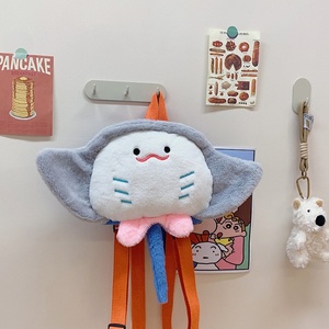 Mochila <span class=keywords><strong>de</strong></span> Peluche <span class=keywords><strong>de</strong></span> <span class=keywords><strong>Manta</strong></span> Raya <span class=keywords><strong>de</strong></span> Dibujos Animados, Suave y Esponjosa, para Niños Pequeños, para Viajes al Aire Libre, Regalo para Niños - Product Image 2