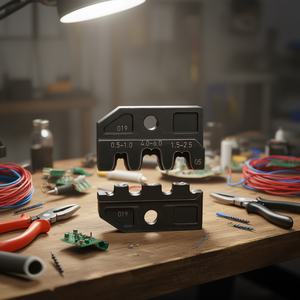 <b>Crimping</b> Die For Non Insulated Plug Connectors 4.8 6.3 Mm Width <b>Wire</b> <b>Crimping</b> <b>Tool</b> - Product Image 3