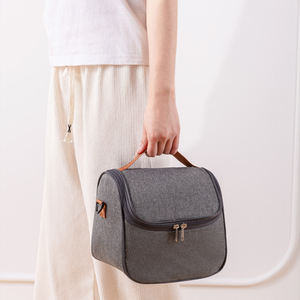 Correa ajustable OEM Logo 600D Tela <span class=keywords><strong>de</strong></span> poliéster Plegable <span class=keywords><strong>Igloo</strong></span> Lunch Cooler Bag Térmico al por mayor - Product Image 4