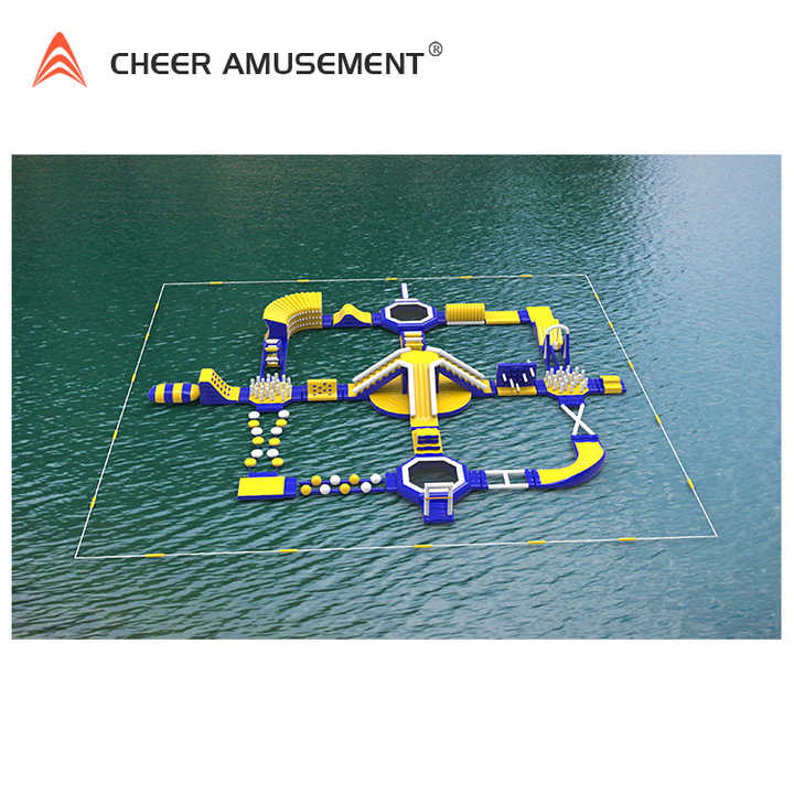 Customized Floating Inflatable Aqua Park by Cheer Amusement