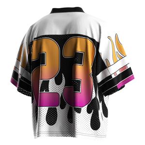 Ropa Deportiva Heritage con un Toque Clásico, Estilo Retro y Tejido de Malla Holgado para Entusiastas del Fútbol Americano Vintage - Product Image 2