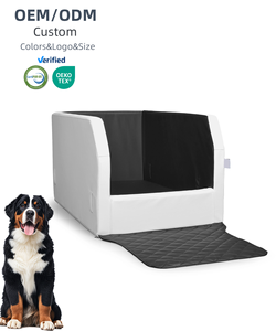 Lits de siège d'auto en mousse à mémoire de forme pour chien chat et animal de compagnie Lits de voiture personnalisés pour voyage en plein air pour chien et chat Housse imperméable à l'eau OEM ODM - Product Image 1