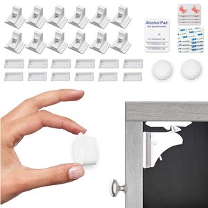 Verrous de sécurité invisibles pour enfants, verrous de tiroir et d'armoire, protection anti-pincement pour bébés, boucle de sécurité pour enfants, vente en gros - Product Image 3