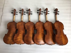 Tốt Nhất Violin Thương Hiệu Sinomusik 4/4 Violin Dark <span class=keywords><strong>Red</strong></span> Brown Matt Ngọn Lửa <span class=keywords><strong>Maple</strong></span> Mun Phụ Kiện Với Trường Hợp - Product Image 6