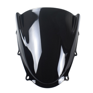 Double BUbble Touring Racing moto Flyscreen pare-brise protecteur de pare-brise pour <span class=keywords><strong>Suzuki</strong></span> GSX-R125 <span class=keywords><strong>GSXR</strong></span> <span class=keywords><strong>125</strong></span> 2017 2018 2019 - Product Image 4