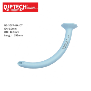 Cánula Nasofaríngea Flexible Robertazzi 36FR, Tubo Médico de Látex Azul Suave, Dispositivo Liso, Suministro OEM ODM de Fábrica - Product Image 1