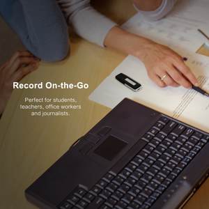 Personalizado digital <span class=keywords><strong>Mini</strong></span> grabador de voz grabadora de audio con flash drive 8gb usb flash usb negro - Product Image 3