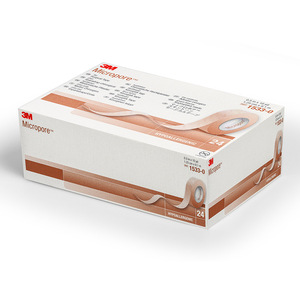 Cinta médica YITUO 1533, vendaje hipoalergénico transpirable para la piel, Parche de belleza para fijación de heridas, papel adhesivo rasgado a mano y película - Product Image 6