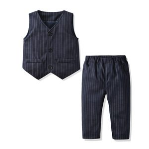 Conjunto <span class=keywords><strong>de</strong></span> 5 piezas <span class=keywords><strong>Primera</strong></span> Comunión 7 años Ropa formal Traje <span class=keywords><strong>de</strong></span> bebé niño - Product Image 6
