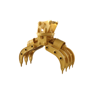 Grappin forestier rotatif pour excavatrice, grappin hydraulique pour bois, vente en gros - Product Image 1