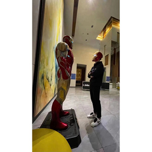 Action Figure personalizzate a grandezza naturale Iron Man Hand-Own <span class=keywords><strong>Avengers</strong></span> 4 Lightman modello regalo Toy Boy MK85 - Product Image 3