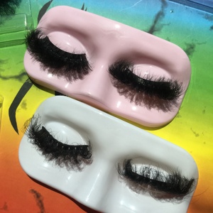 Venta al por mayor 100% Natural 3D Faux Mink Eyelash Full Strip 15mm Faux Mink Lashes Strip Proveedor 25MM 30MM - Product Image 3
