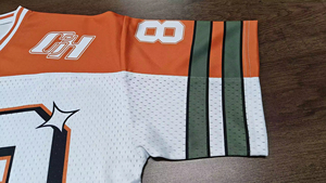 Maillot de football rétro à manches courtes pour femme, personnalisé, style boxy, à séchage rapide, respirant, en maille, crop top, streetwear, t-shirt - Product Image 4