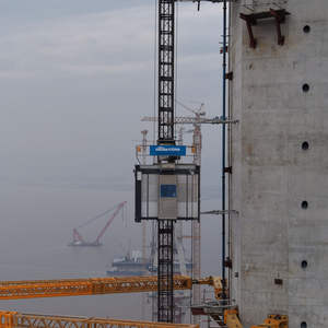 Harga Bagus Kualitas Terbaik Dahan <span class=keywords><strong>Construction</strong></span> Lifter Elevator <span class=keywords><strong>Lift</strong></span> Building Hoist Sc200/200 2000KG 300m Tinggi Angkat Motor CE - Product Image 5