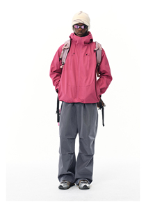 Vestes fonctionnelles de sport en nylon Vestes d'alpinisme personnalisées hydrofuges pour hommes - Product Image 5