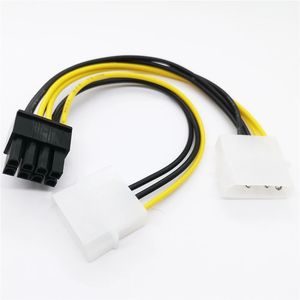 ใหม่ขายดีการ์ดแสดงผล PCI Express ขนาด6นิ้ว2 x <span class=keywords><strong>Molex</strong></span> <span class=keywords><strong>4</strong></span>พินไปยัง8-<span class=keywords><strong>Pin</strong></span> PCI Express Video Card PCI-E ATX PSU Power CONVERTER CABLE-<span class=keywords><strong>Molex</strong></span> <span class=keywords><strong>TO</strong></span> PCIe 8 <span class=keywords><strong>PIN</strong></span> อะแดปเตอร์ - Product Image 3