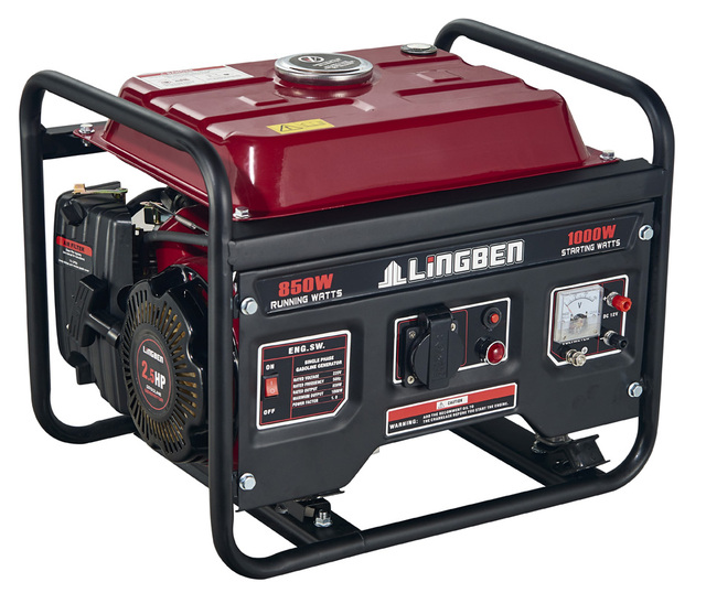 Lingben China Wholesale CE ISO 1Kw 950 Gasoline Portable Generator
