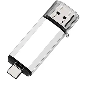 UBS 3.0 OTG USB Flash Drive 64GB Pen Drive 3 in 1 tipo C e Micro USB Stick 3.0 Flash Drive 16GB 32GB 128GB Pendrive 256GB 512GB