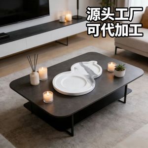 Simple fruit and snack serving dish for home use; creative high-end <b>tea</b> <b>tray</b> for restaurants; irregular afternoon <b>tea</b> gourd - Product Image 4