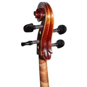 SurpassMusic <span class=keywords><strong>Violoncelle</strong></span> <span class=keywords><strong>Acoustique</strong></span> Artisanal en Bois d'Érable Européen à Grain Flammé Naturel, Son Chaleureux, Modèle Maître, Tailles 4/4 3/4 1/2 - Product Image 6