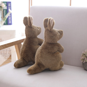 Jouets en peluche mignons <span class=keywords><strong>kangourou</strong></span> <span class=keywords><strong>maman</strong></span> et bébé CE/ASTM, animaux en peluche personnalisés, jouet en peluche pour bébé - Product Image 4