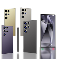 Smartphone S24 Ultra 5G de qualité supérieure, écran HD de 7,3 pouces, 12 Go + 512 Go, double SIM, téléphones mobiles débloqués rapidement, multitâches