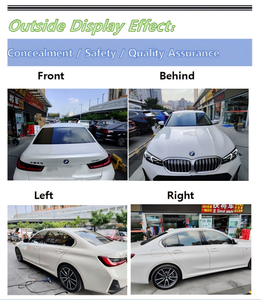 ฟิล์มกรองแสงรถยนต์สีดำอ่อน 35% VLT 2 ชั้น ป้องกันรอยขีดข่วน ป้องกันรังสียูวี ป้องกันความร้อน ขนาด 50 ซม. x 3 ม. แบบม้วน ป้องกันแสงสะท้อน - Product Image 4