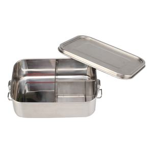 Stainless Steel <b>Lunch</b> Boxes Set 3 Dishwasher Safe Snack Container Lids 304 Condiments Bento <b>Box</b> <b>for</b> <b>Kids</b> Adults - Product Image 3
