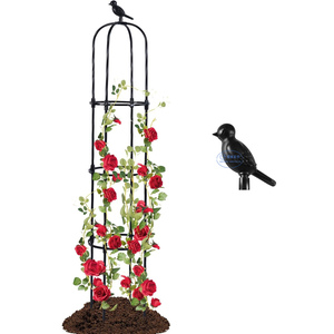 Treillis de jardin blanc antirouille pour plantes grimpantes, treillis pour roses en <span class=keywords><strong>pot</strong></span> - Product Image 2