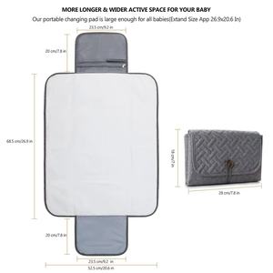 Tappetino per pannolini per bambini per mamma mamma mamma papà bambino impermeabile facile da pulire su misura - Product Image 3