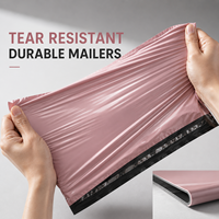 Sacs d'expédition en polyéthylène recyclables imprimés sur mesure, écologiques, imperméables, pour l'emballage durable de vêtements e-commerce