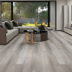 Pavimento SPC PVC Ignifugo B1 con Superficie Goffrata Antiscivolo, Colori Moderni Effetto Legno, Opzione EIR a Spina di Pesce 6mm 7mm 8mm - Product Image 5