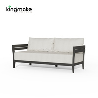 Ensemble de canapés de jardin pour villa, imperméable, modulaire, sectionnel, moderne, pour extérieur, salon de jardin, mobilier de patio