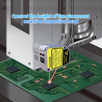 FUWEI Analógico 4-20mA Pantalla digital OLED Alta precisión 0,01mm Distancia de detección 80mm Sensor de Desplazamiento láser