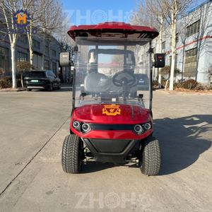 Carrito de Golf Eléctrico de Dos Plazas con Suspensión Independiente, Fabricado en China, Vehículo Multiusos Homologado para Circular por Carretera, Cochecito para Bebés - Product Image 4